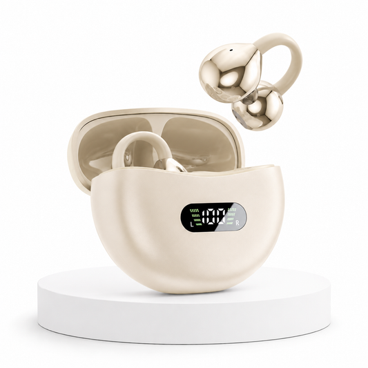 Écouteurs Bluetooth Open-Ear Sport Sans Fil – Réduction de Bruit ENC, Étanches IPX5, Appels HD