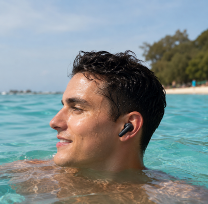SHOPCAST R50i – Écouteurs Bluetooth 5.3 True Wireless | IPX5 | 30H de Batterie