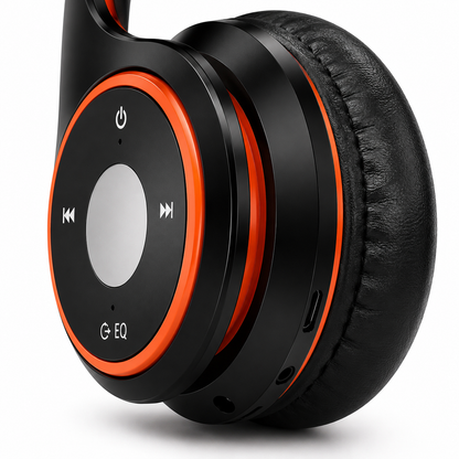 SHOPCAST SG-8 BT54 – Casque Bluetooth 5.4 Over-Ear | Driver 40mm | 5 Modes EQ | MP3 | Radio FM | 20H