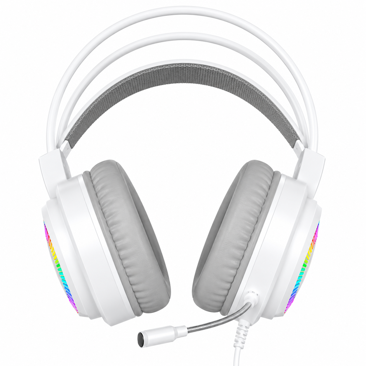 SHOPCAST G60 – Casque Gaming Filaire 7.1 Surround Virtuel 4D | Driver 50mm | LED RGB | Micro ANC 360° | PC, PS4, Mobile