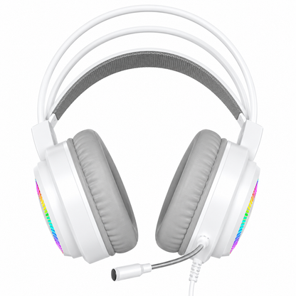 SHOPCAST G60 – Casque Gaming Filaire 7.1 Surround Virtuel 4D | Driver 50mm | LED RGB | Micro ANC 360° | PC, PS4, Mobile