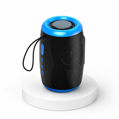 SHOPCAST SoundWave Pro — Enceinte Bluetooth Portable Waterproof IPX5 | TWS, Radio FM, Carte TF, Hi-Fi 5W