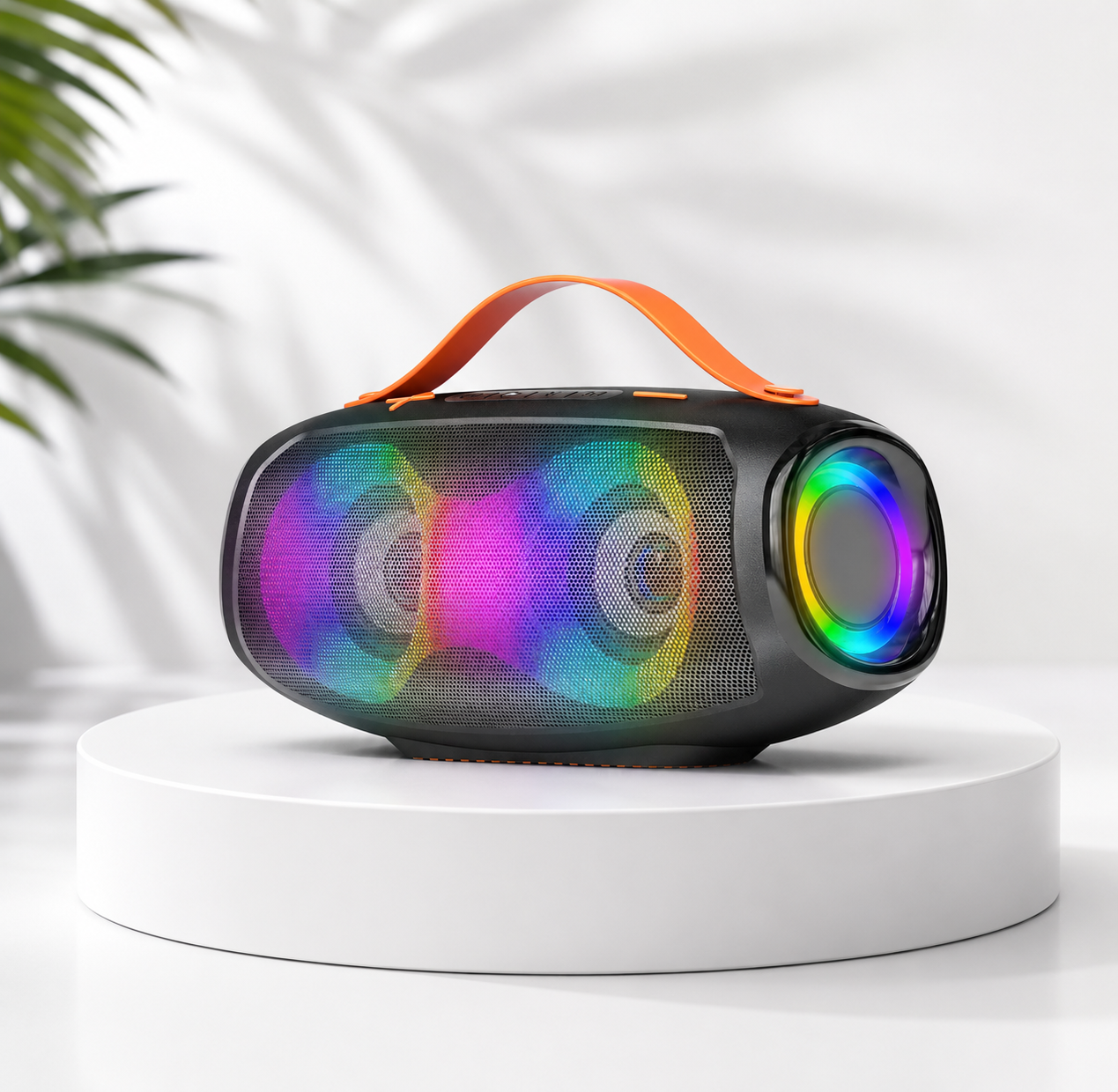 SHOPCAST EBS-610 RGB — Enceinte Bluetooth 20W Portable | RGB Dynamique, IPX4, TWS, Bluetooth 5.3