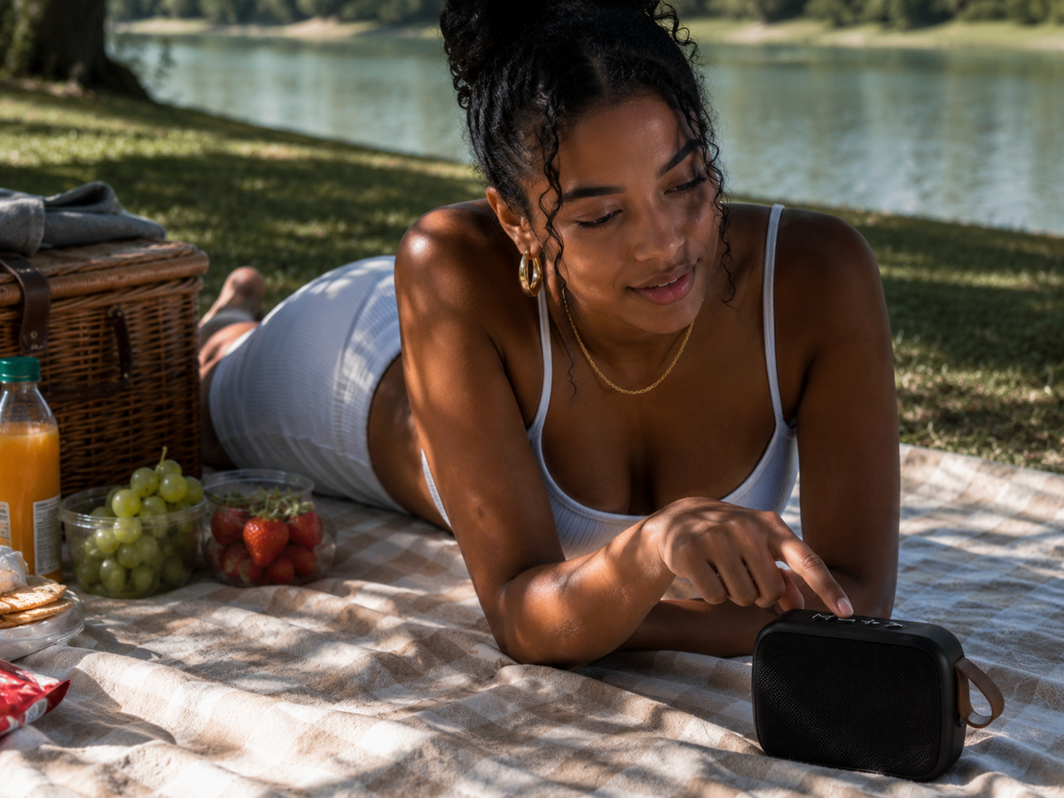 SHOPCAST OxfordTWS Mini — Mini Enceinte Bluetooth TWS Portable | 3D Surround, Waterproof, Hi-Fi