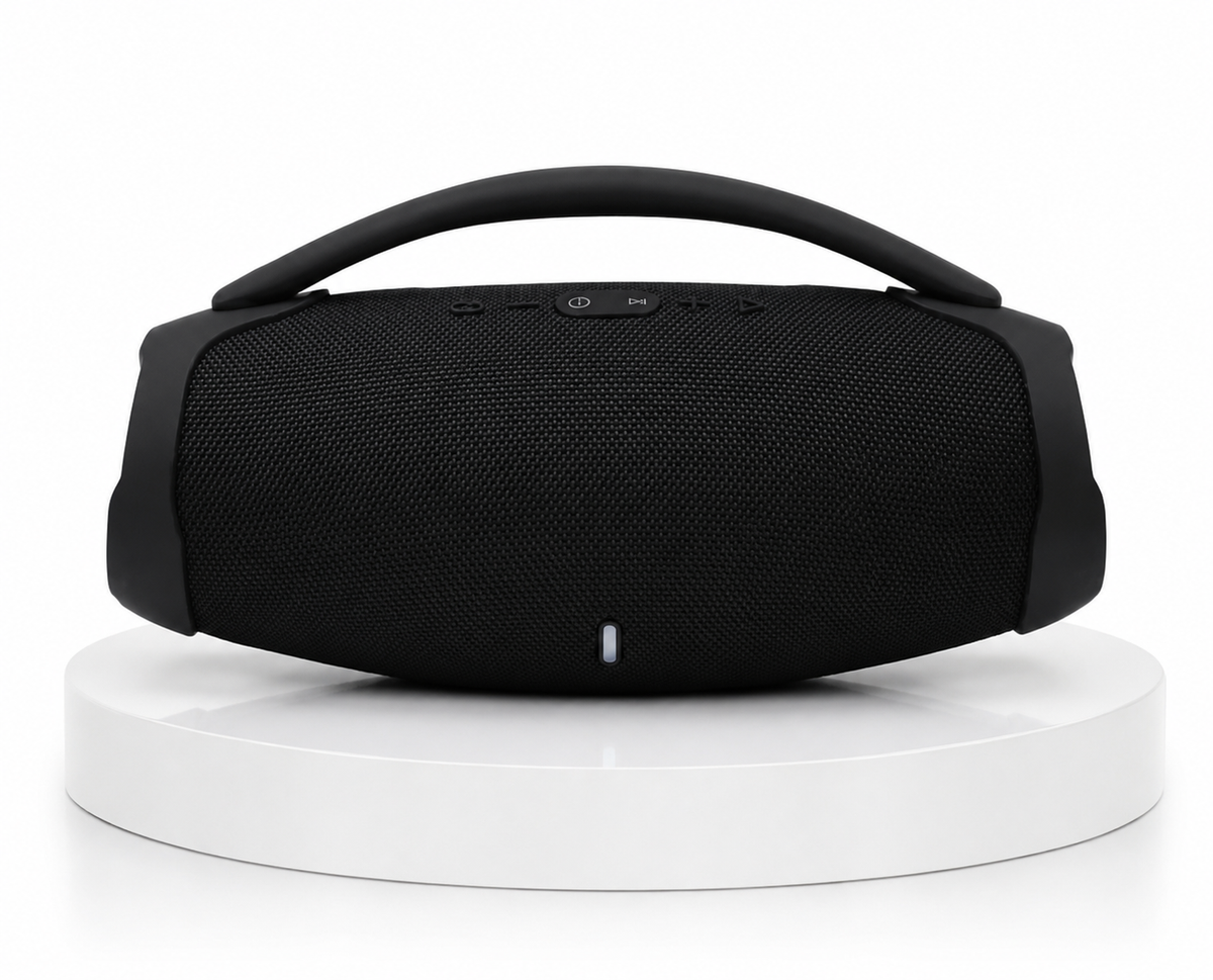 SHOPCAST BoomBox3 RGB — Enceinte Bluetooth 100W Portable | IPX6, TWS, Radio FM, 360° Surround, Boombox