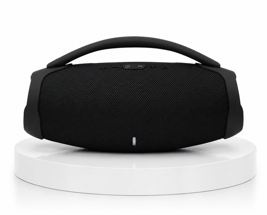 SHOPCAST BoomBox3 RGB — Enceinte Bluetooth 100W Portable | IPX6, TWS, Radio FM, 360° Surround, Boombox