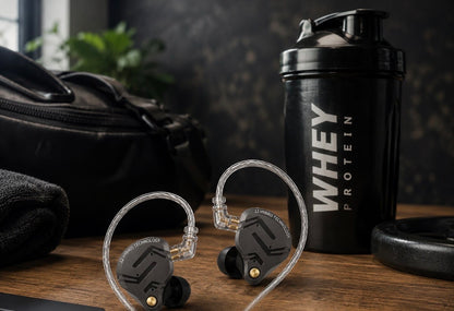 SHOPCAST ZS12 PRO X – Écouteurs Filaires HiFi Hybrides 1DD+5BA | Switches de Tuning | In-Ear Monitor