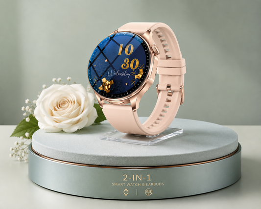 SHOPCAST SmartWatch Pro 2-en-1 | Montre Connectée & Écouteurs TWS