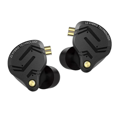 SHOPCAST ZS12 PRO X – Écouteurs Filaires HiFi Hybrides 1DD+5BA | Switches de Tuning | In-Ear Monitor