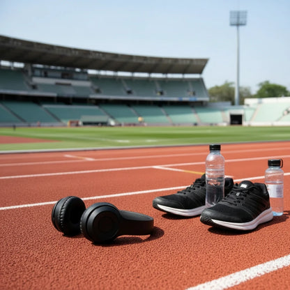 SHOPCAST SportFi BT50 – Casque Bluetooth 5.0 Over-Ear Sport | Driver 40mm | Micro HD | 6H | Pliable
